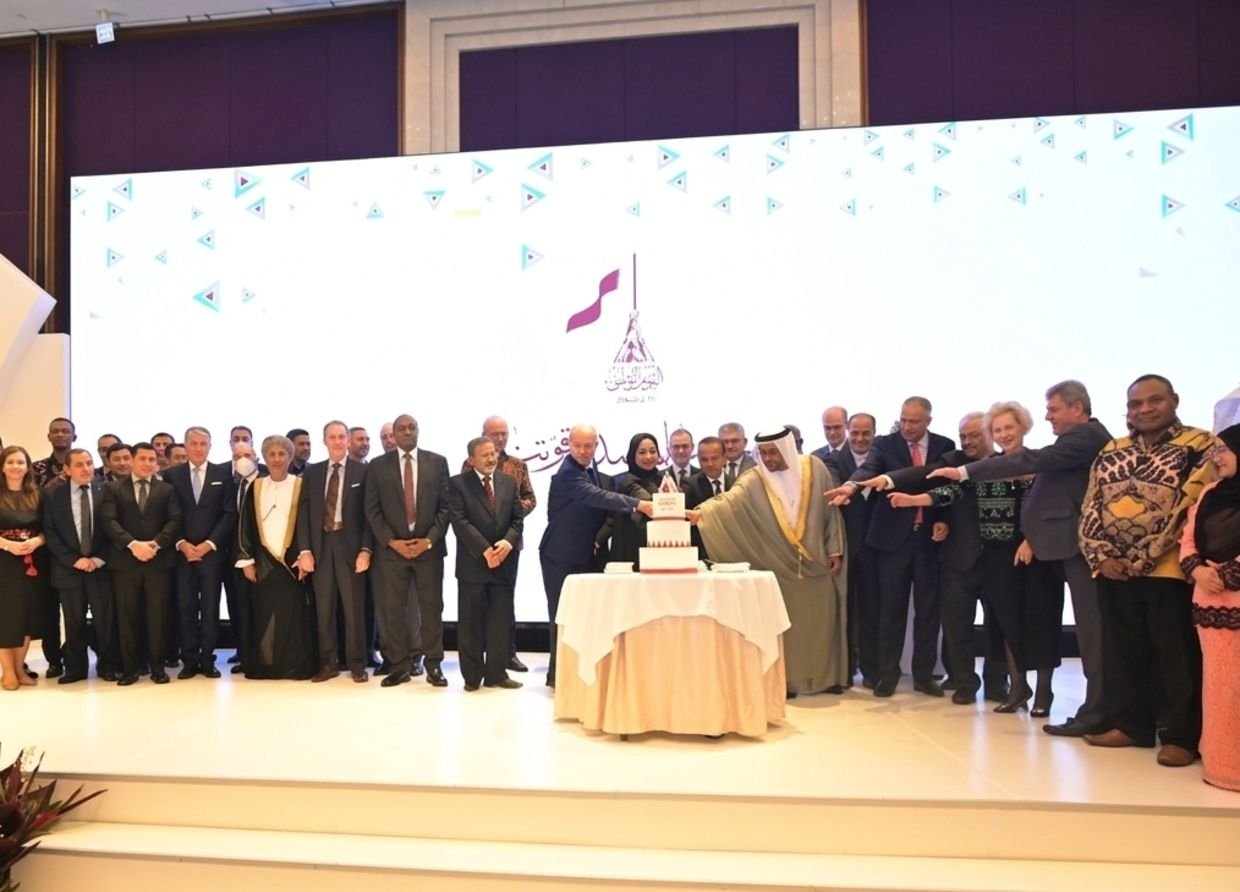 CELEBRATING THE ANNIVERSARY OF QATAR'S NATIONAL DAY FOR THE ACCESSION OF SHEIKH JASSIM BIN MOHAMMED BIN THANI