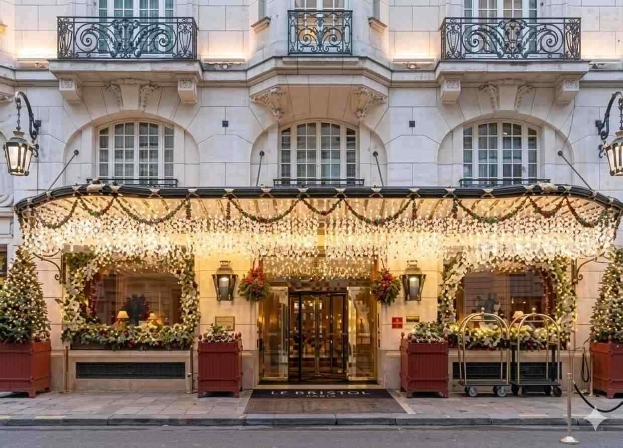 LE BRISTOL PARIS PRESENTS A MESMERIZING WINTER WONDERLAND FOR THE 2023 FESTIVE SEASON