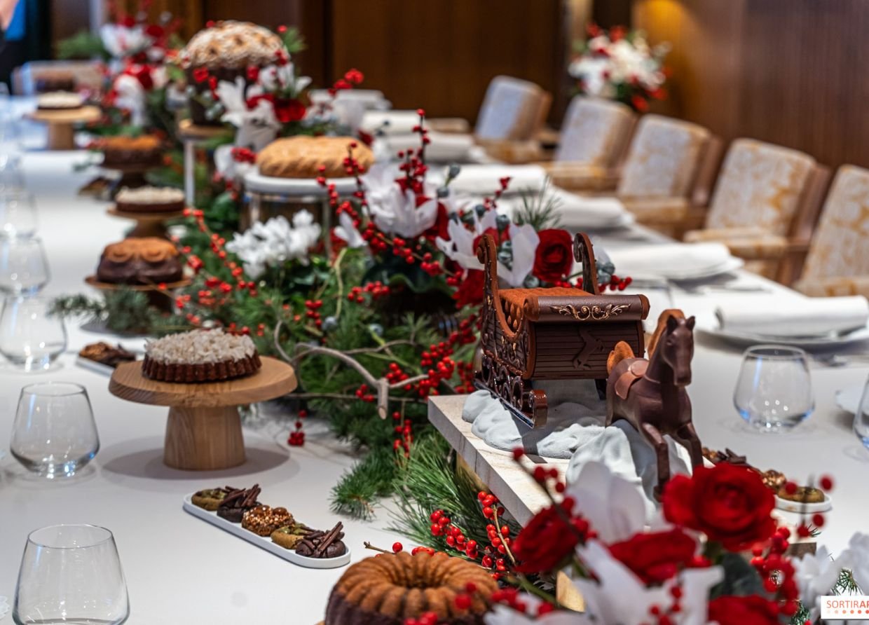 CHEVAL BLANC PARIS CHRISTMAS LOG - A FESTIVE DELIGHT!