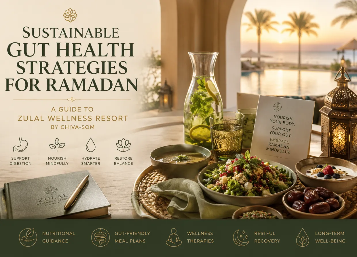 SUSTAINABLE GUT HEALTH STRATEGIES FOR RAMADAN: A GUIDE TO ZULAL WELLNESS RESORT BY CHIVA-SOM