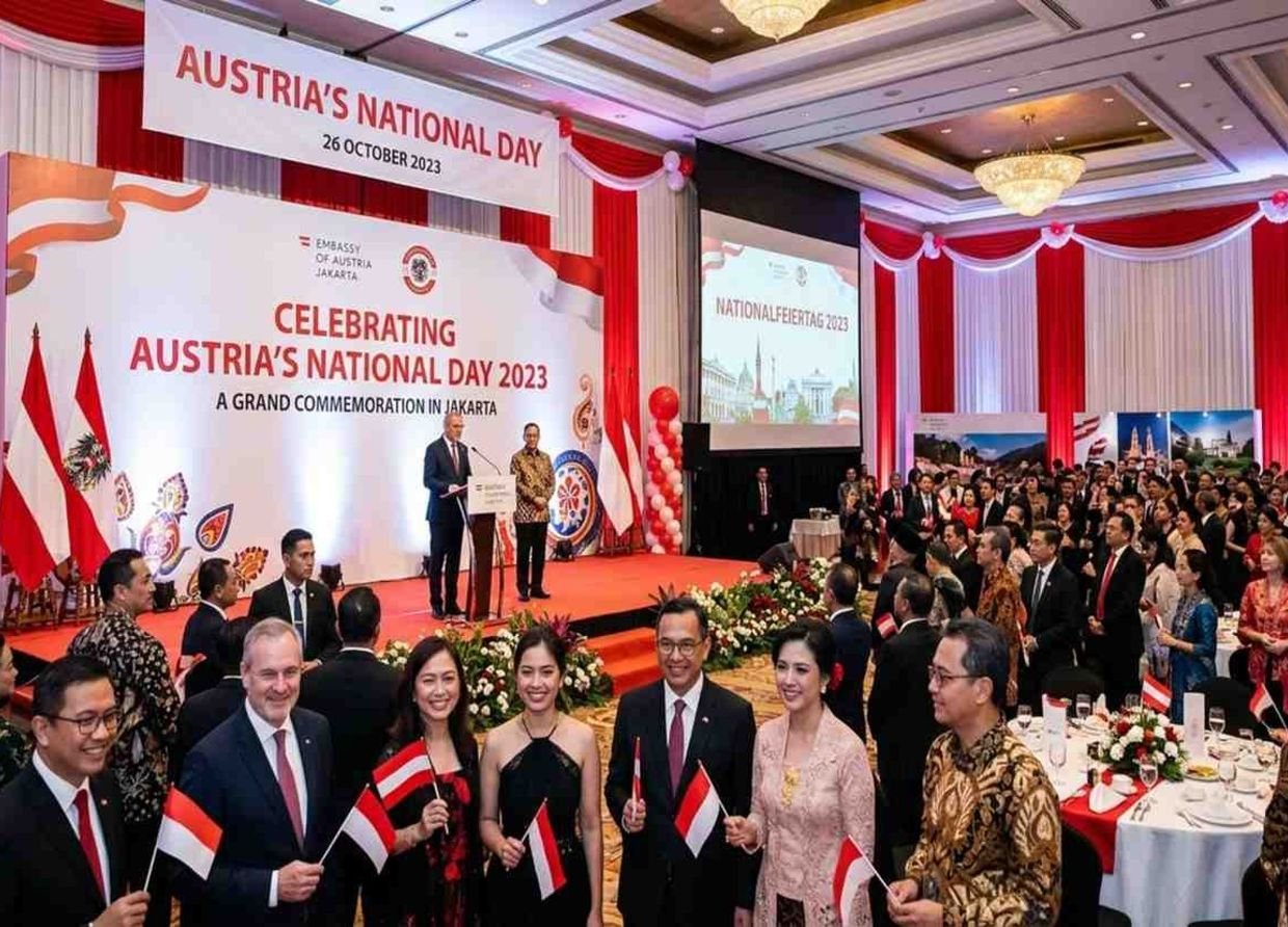 AUSTRIA'S NATIONAL DAY CELEBRATION 2023 IN JAKARTA AS A GRAND COMMEMORATION 