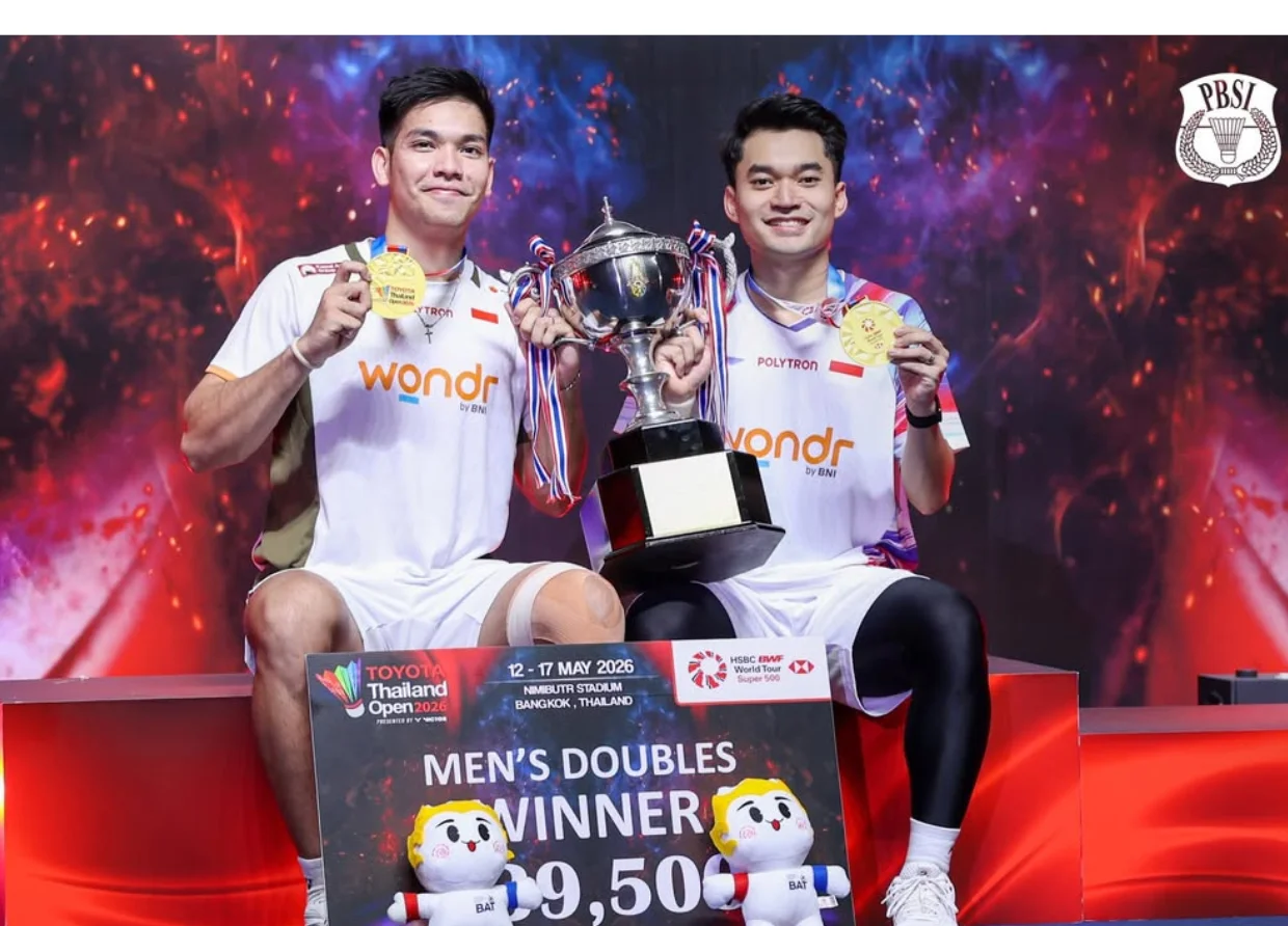 LEO AND DANIEL WIN THAILAND OPEN: INDONESIA ENDS 9-YEAR WAIT