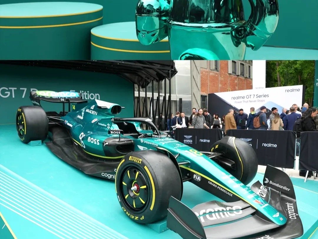 REALME MARKS NEW MILESTONE WITH ASTON MARTIN FORMULA ONE™ TEAM, UNVEILS REALME GT 7 DREAM EDITION