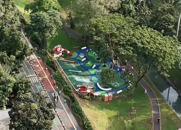 TAMAN BENDERA PUSAKA OPENS AS A VIBRANT EXPANSIVE INTEGRATED GREEN SPACE IN SOUTH JAKARTA